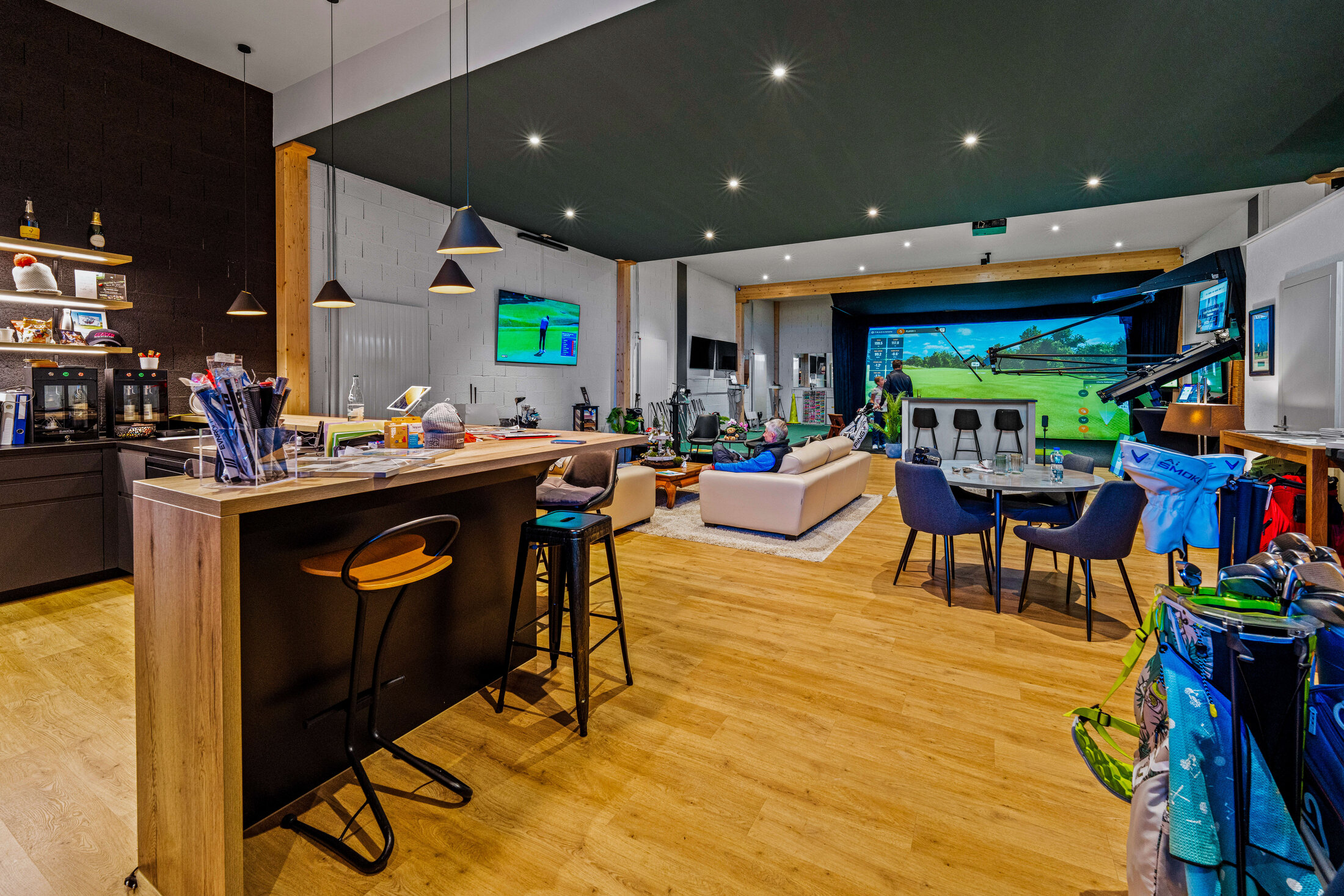 Cours de golf TrackMan, SportsBox et Smart2Move à Payerne