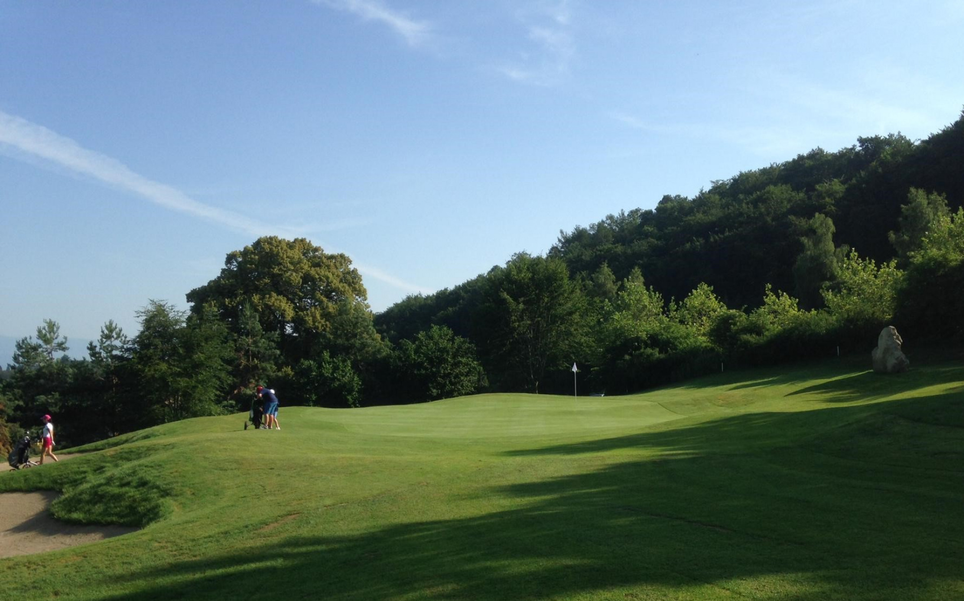 Parcours du Golf Club Domaine du Brésil à Goumoëns